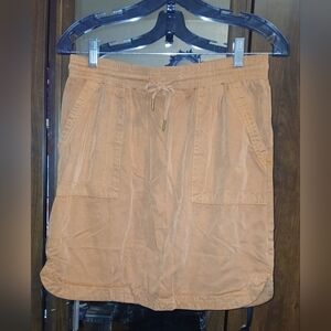 Casual Size Small Dip Brand Tan Mini Skirt with Pockets